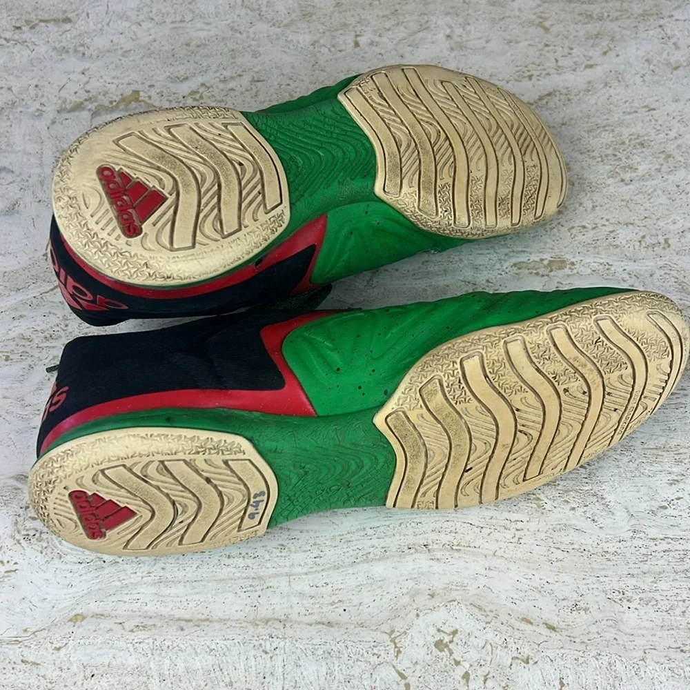 Adidas X 15.2 Indoor Soccer Shoes Green Red Black Mexico Men’s Size 8.5